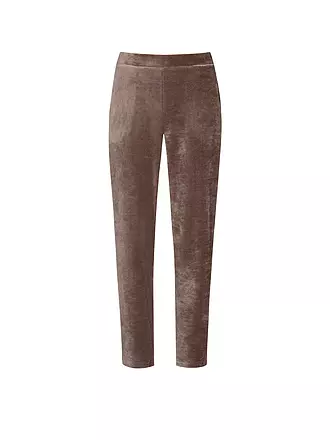 MEY | Loungewear Hose VELVET DREAM | hellbraun